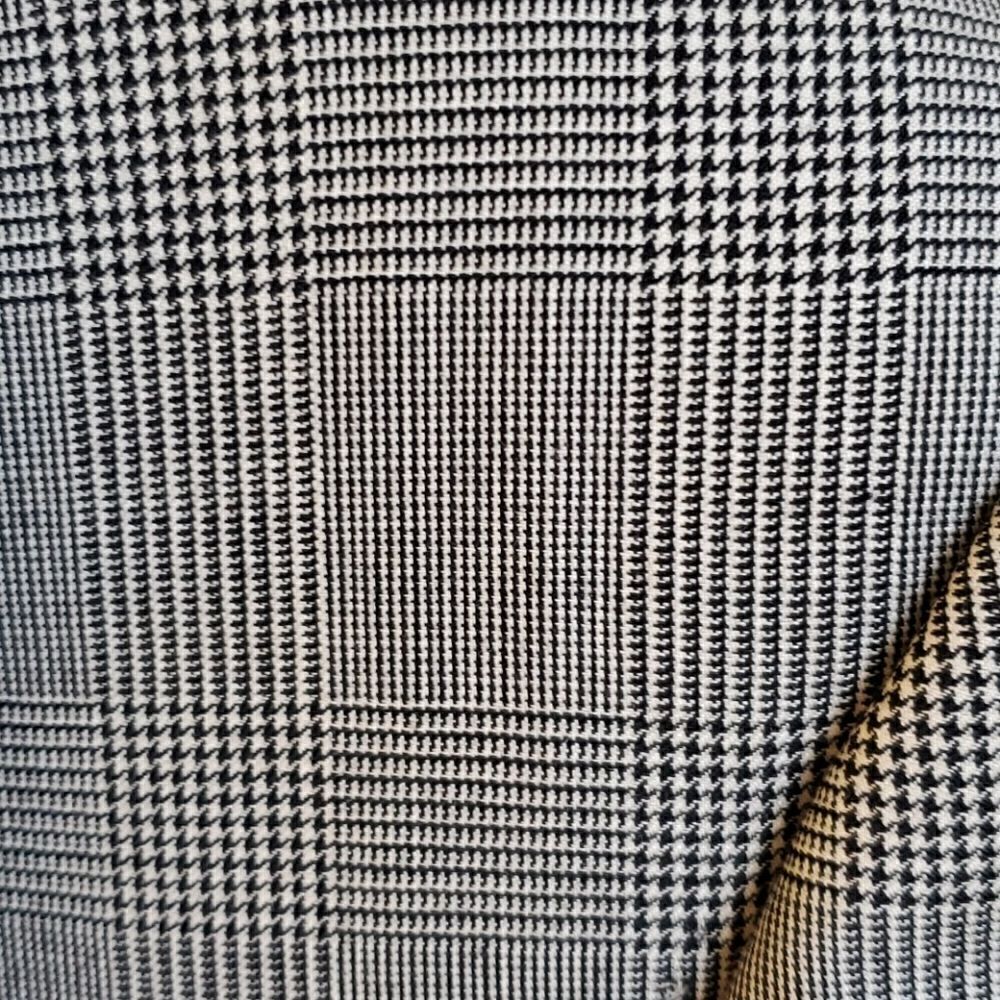HICKEY-FREEMAN Houndstooth Jacket - Size 41 Short - Picture 2 of 8